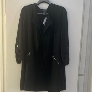 Soho Apparel Black Trench Coat